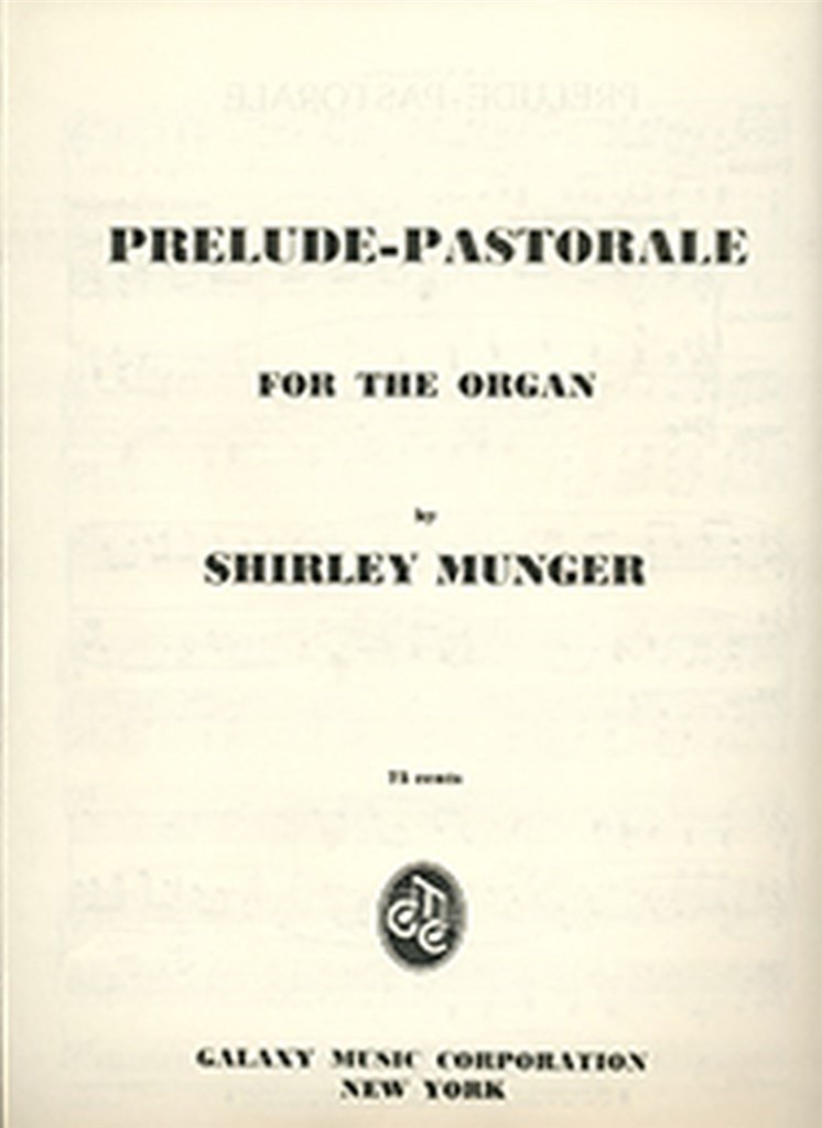 Prelude-Pastorale